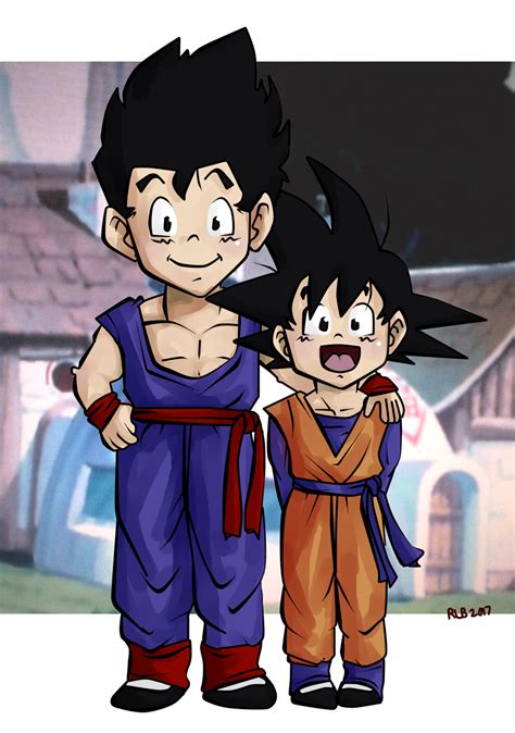 gohan and goten brothers